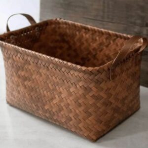 Handmade organizer basket