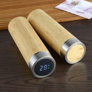 Wooden water bottle set