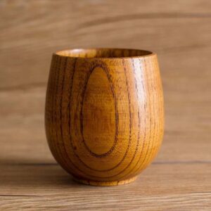 wooden cup